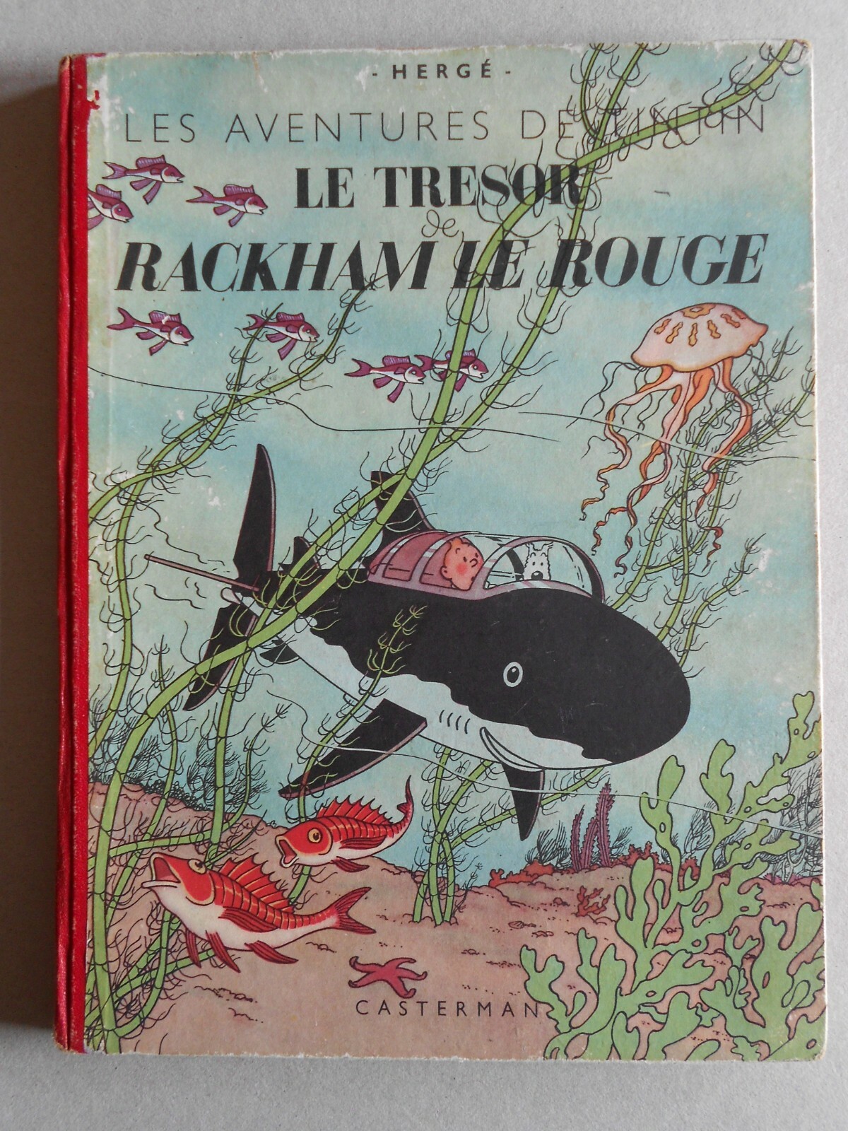 EO Le trésor de Rackham le Rouge ( HERGE )( TINTIN ) 1949 B3