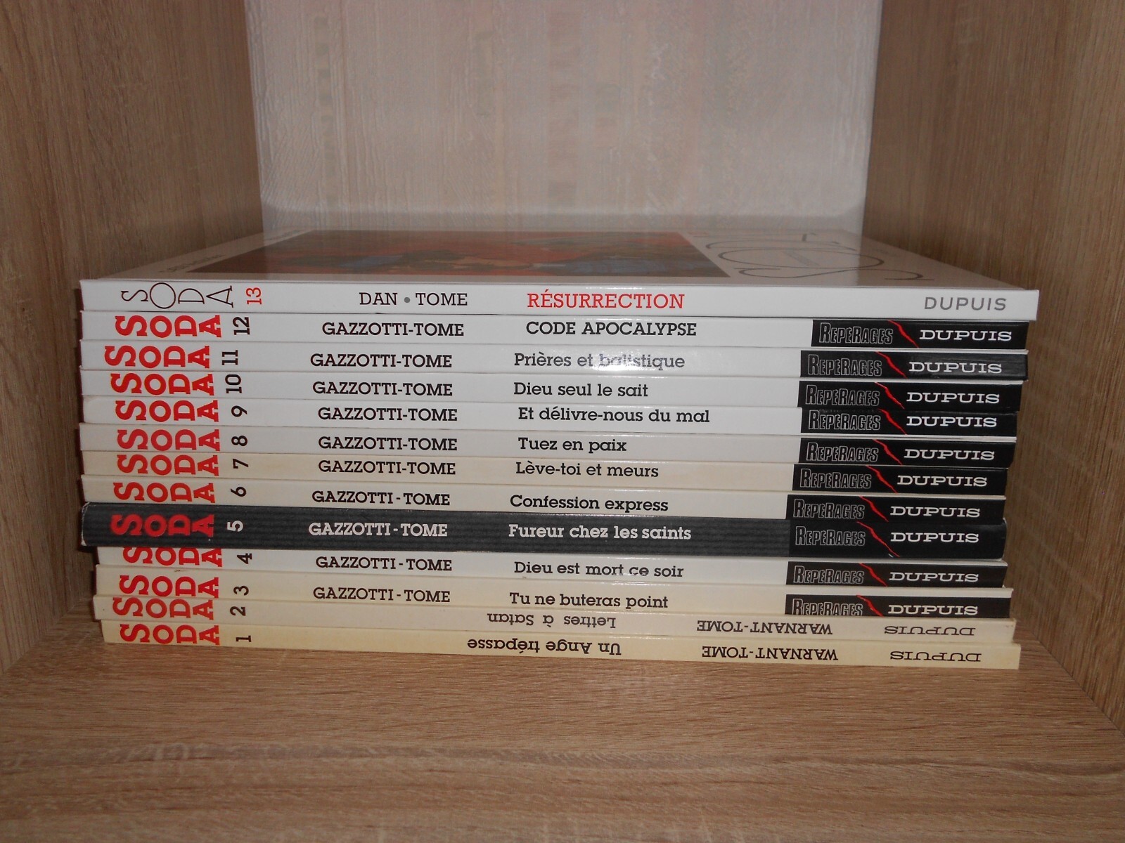 LOT tous EO SODA t1 t2 t3 t4 t5 t6 t7 t8 t9 t10 t11 t12 t13 ( GAZZOTTI )( DAN )