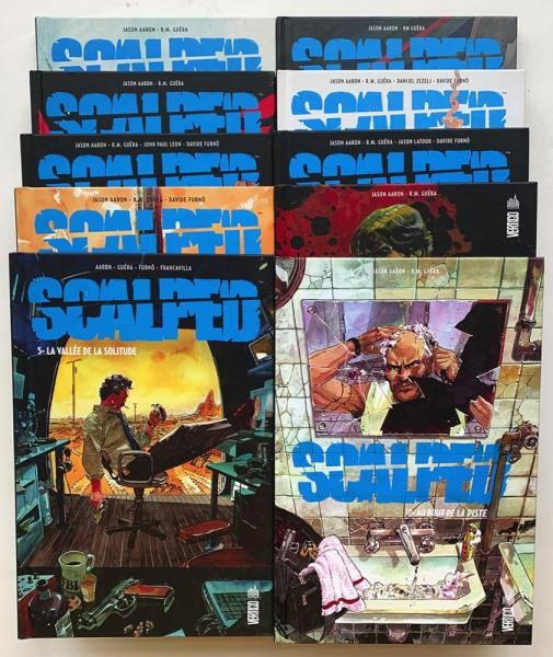 Scalped Série complète t1 à 10 en EO (Leon) (t. proche neuf)