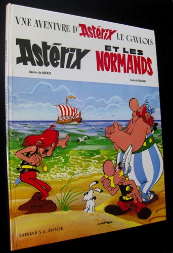 EO Astérix 9 Astérix et les Normands (Uderzo) (t. proche neuf)