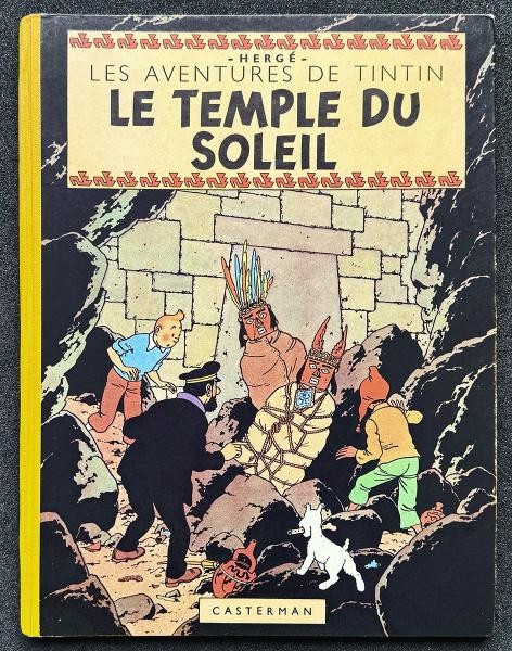 EO Tintin (une aventure de) 14 Le Temple du soleil - 2 symboles incas (TTBE)