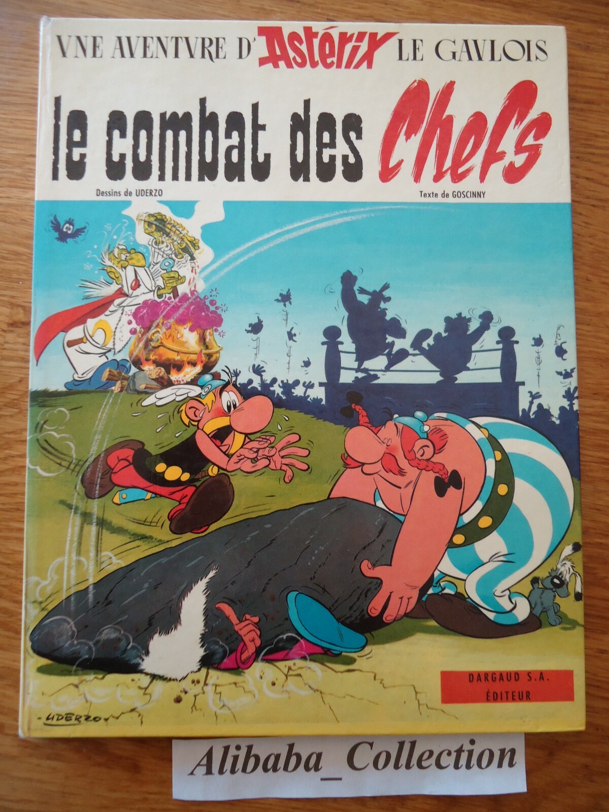 BD ASTERIX LE COMBAT DES CHEFS 1966 EO 7 GOSCINNY UDERZO OBELIX
