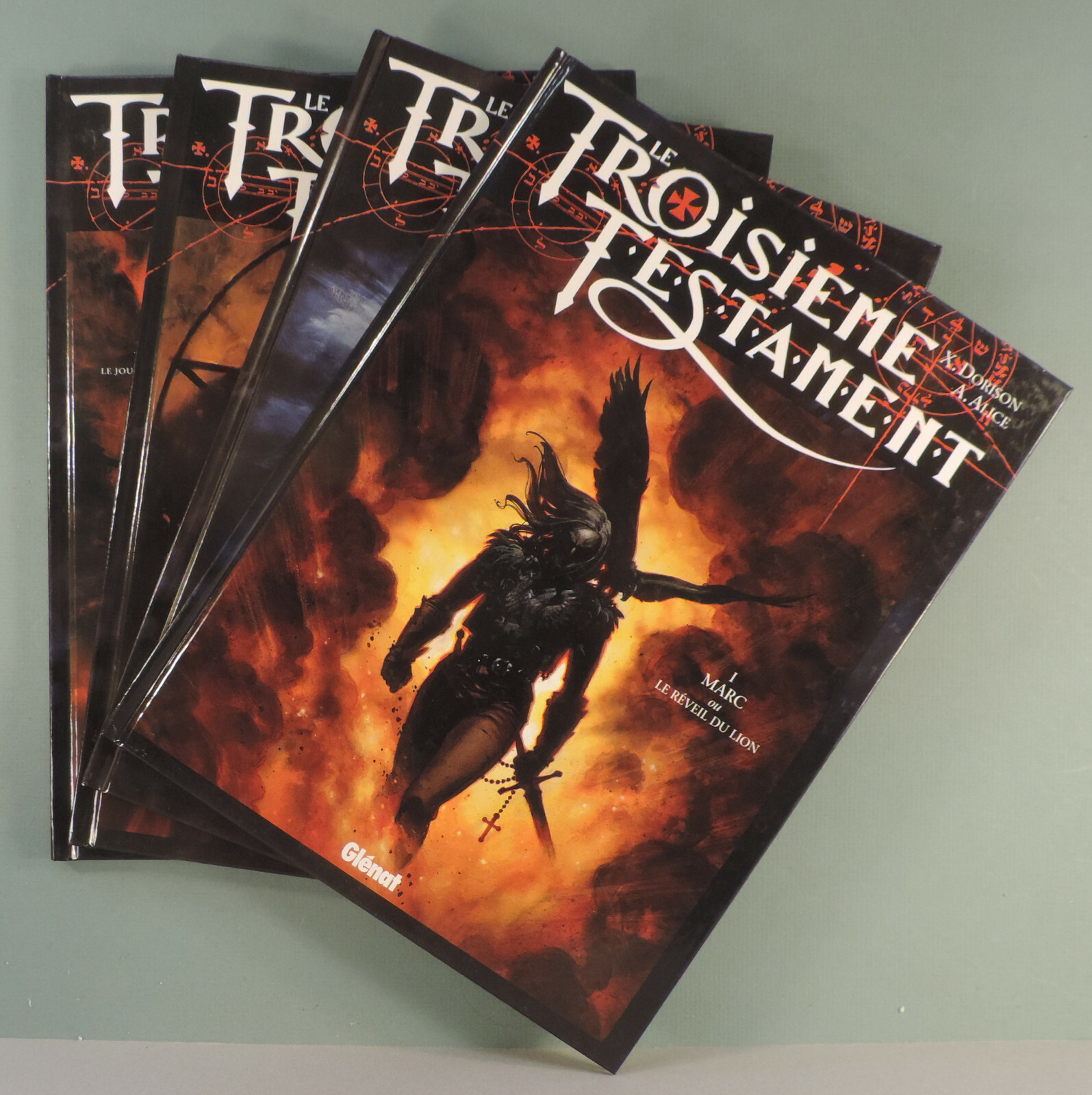 Troisieme testament serie complete en 4 vol Glénat Alice EO TBE