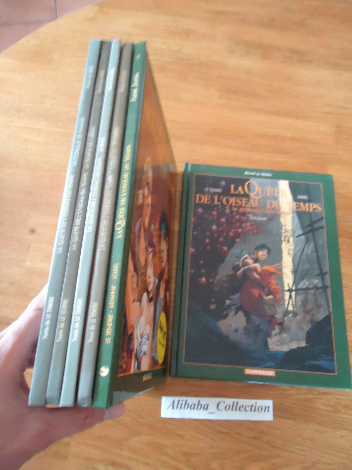 LOT BD LA QUETE L'OISEAU DU TEMPS 1 2 3 4 5 + AVANT EO  LOISEL LE TENDRE DARGAUD