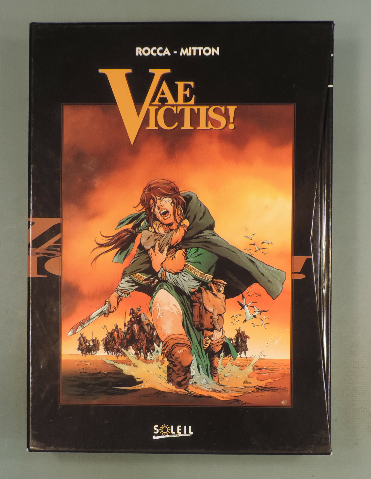 Vae Victis ! coffret 5 premiers tomes avec ex-libris N/S Mitton Soleil EO TBE