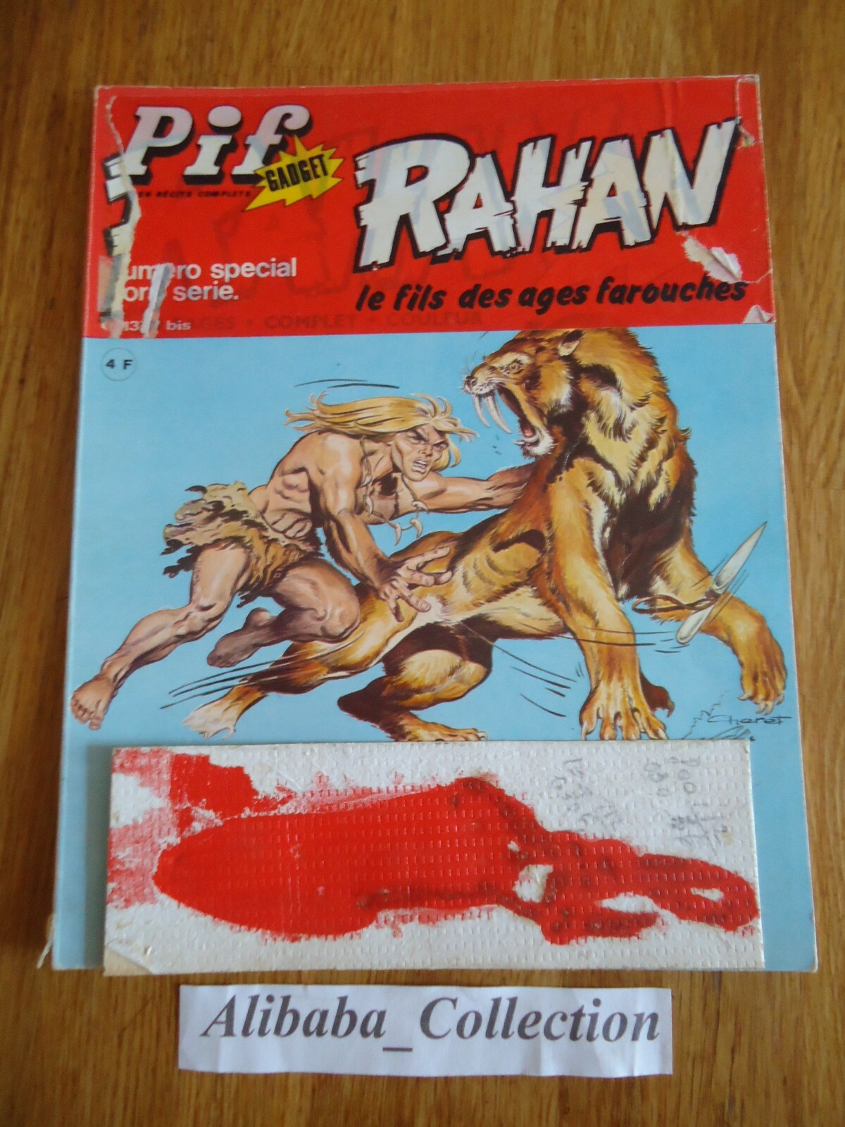 BD ** RAHAN 0 HS 1 EO 1971 1377bis PIF GADGET 1ere série LECUREUX CHERET Livre