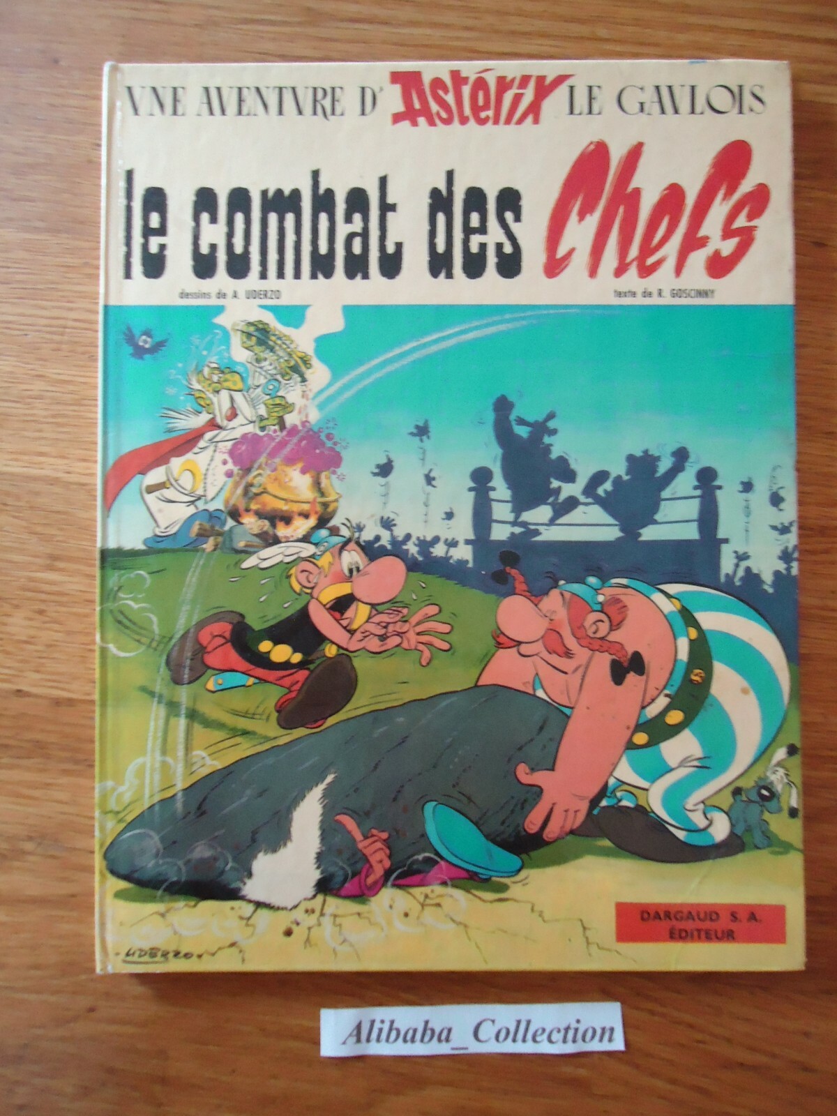 BD ASTERIX LE COMBAT DES CHEFS 1966 EO 7 GOSCINNY UDERZO OBELIX a  