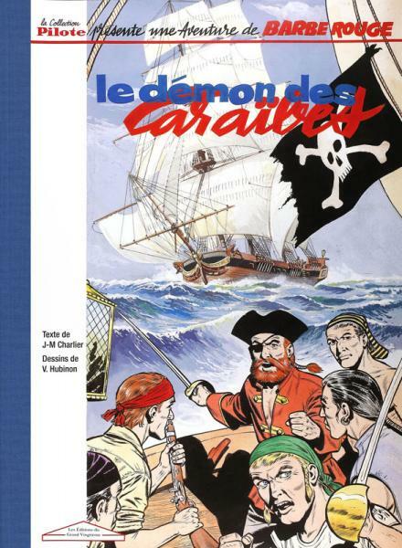 EO Barbe-Rouge 1 le Démon des Caraïbes Tirage très grand format N&B (Hubinon)