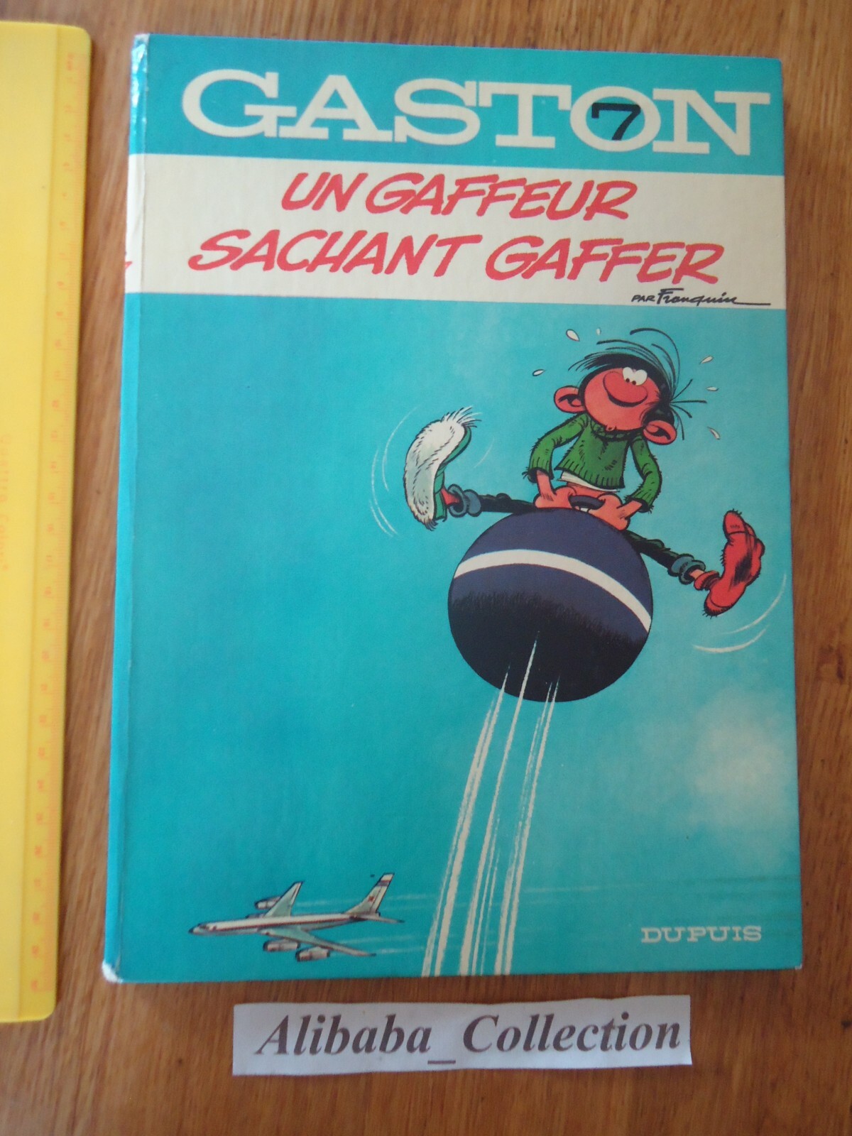 BD GASTON LAGAFFE 7 EO 1969 GAFFEUR DOS ROND FRANQUIN DUPUIS
