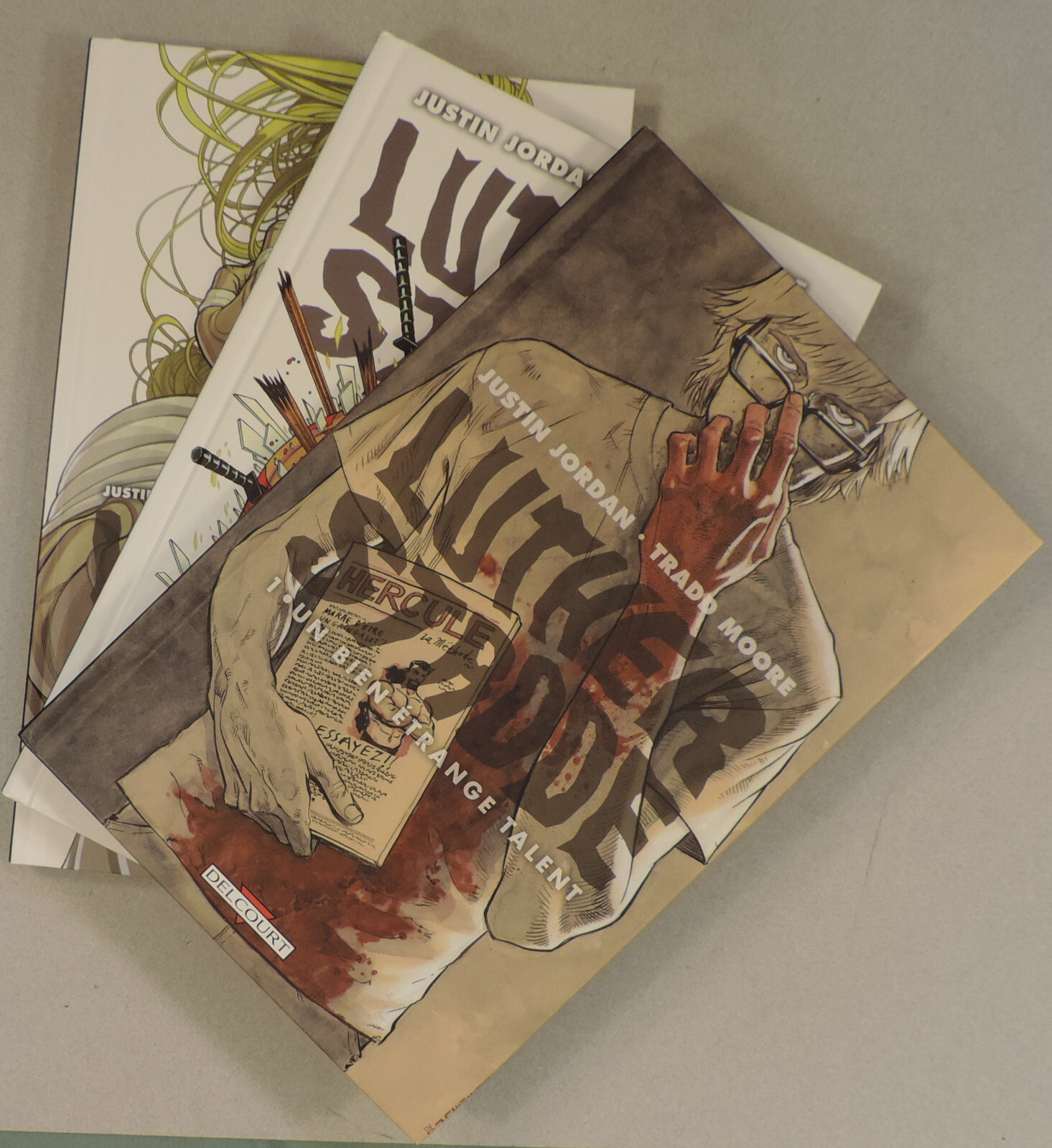 Luther Strode serie complete en 3 vol Moore Delcourt EO TBE