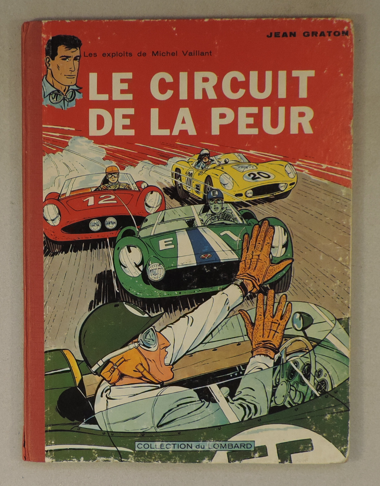 Michel Vaillant 3 Circuit de la peur Graton Lombard EO France 1961 etat moyen
