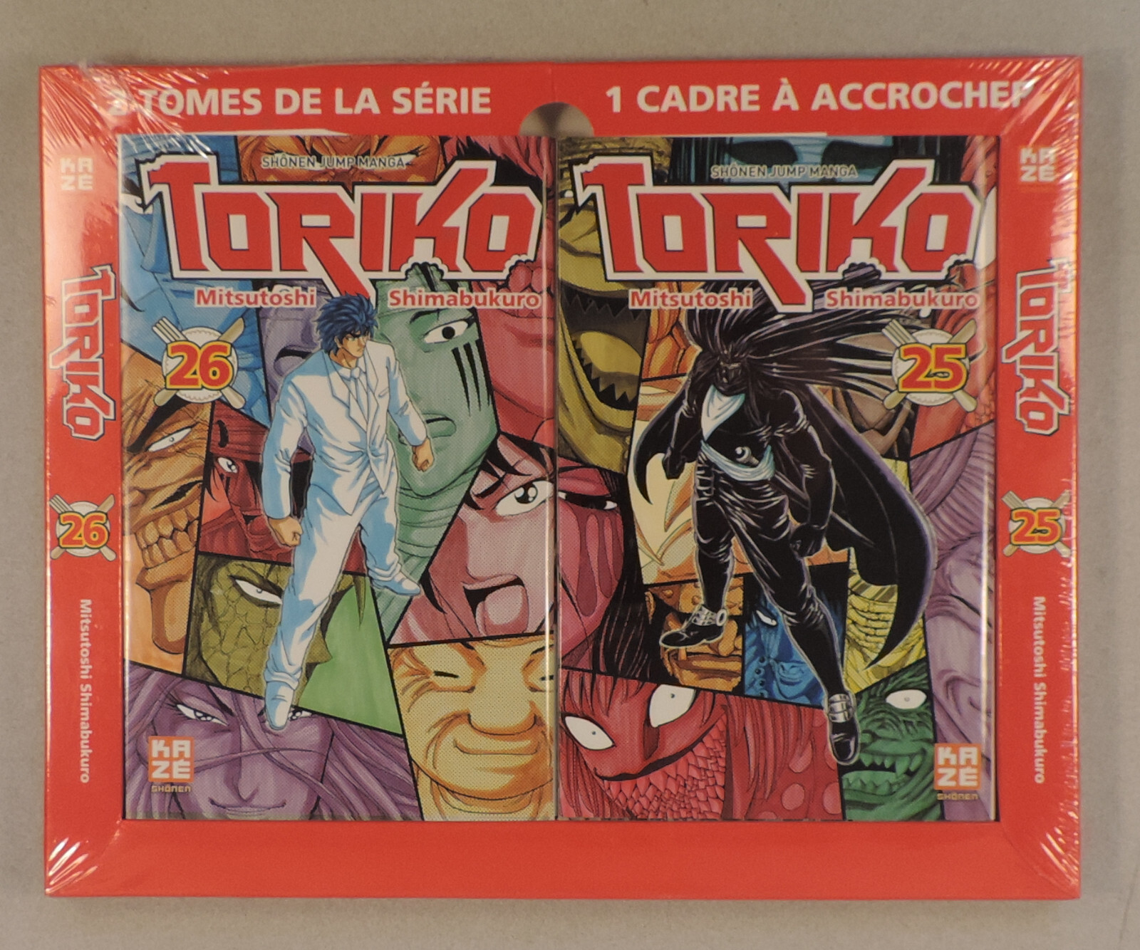 Toriko coffret collector tomes 25 & 26 Mitsutoshi Kaze RARE EO etat neuf