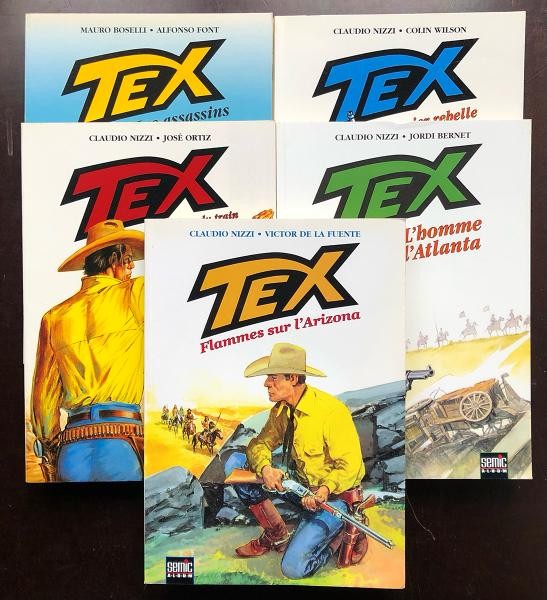 EO Tex (Semic) Collection complète T1 à 5 en EO (Font) (TTBE)