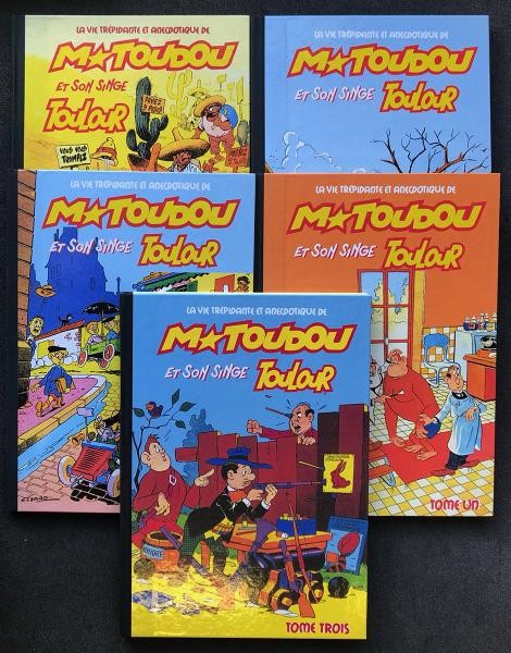 EO Mr Toudou et son chien Toulour 4 Série complète T1 à 5 (Cézard) (Neuf)