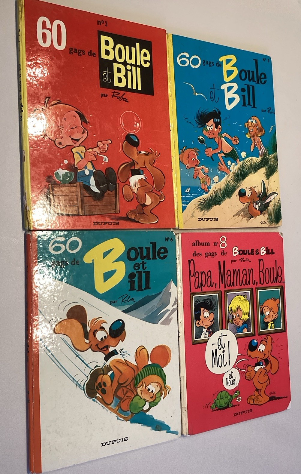 BOULE ET BILL - Tome 3/6/8 En EO, Tome 6 En Deuxième Édition