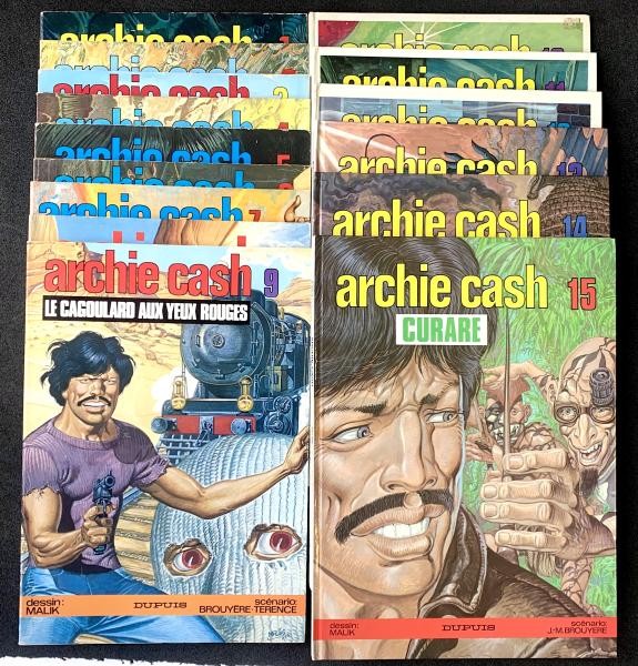 EO Archie Cash Série complète T1 à 15 (Malik) (TTBE)