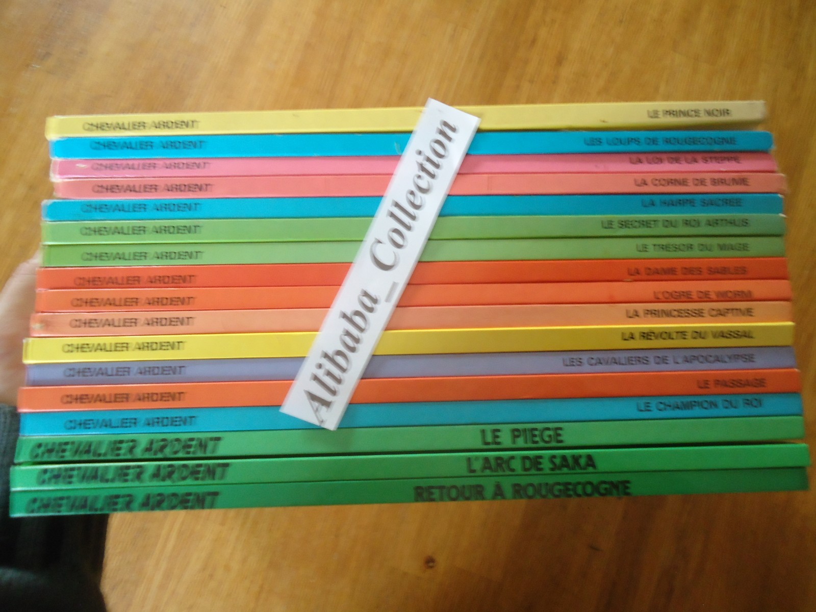 LOT 17 BD CHEVALIER ARDENT CRAENHALS dont EO  no COMPLET INTEGRALE COLLECTION 