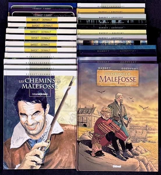 EO Les Chemins de Malefosse Collection complète T1 à 24 (t. proche neuf)
