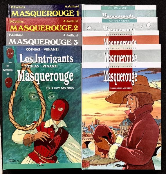 EO Masquerouge  Collection complète T1 à 10 (Juillard) (t. proche neuf)