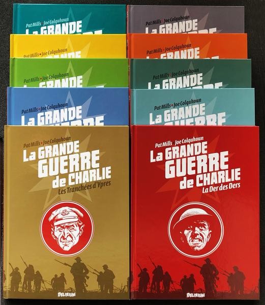 EO La grande guerre de Charlie Collection complète - 10 tomes en EO (Neuf)