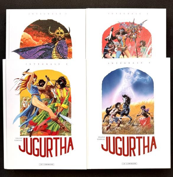 EO Jugurtha (intégrale) Collection complète INT1 à 4 (Franz) (Neuf)