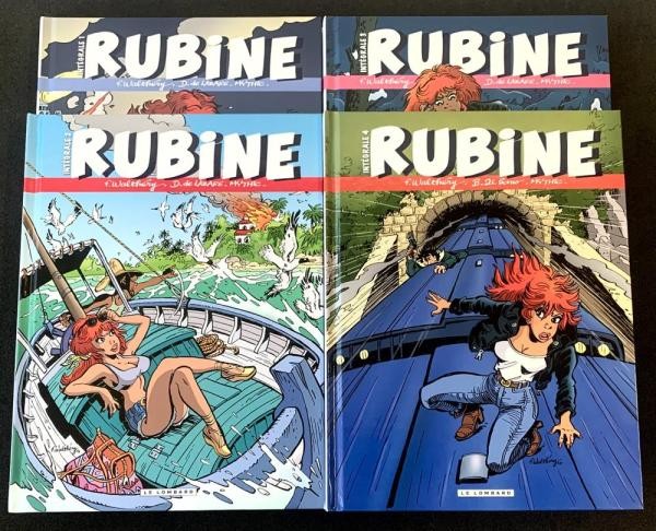 EO Rubine (intégrale) Série complète en 4 intégrales EO (Walthéry) (Neuf)