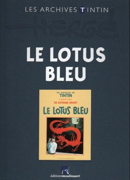 EO Archives Tintin 39 Le Lotus bleu N&B (Hergé) (Neuf)