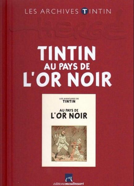 EO Archives Tintin 44 Tintin au pays de l'or noir - N&B (Hergé) (Neuf)