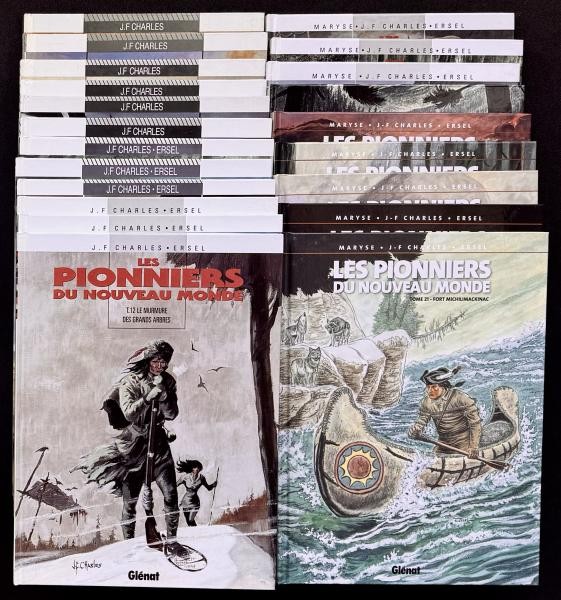EO Les Pionniers du nouveau monde Série complète T1 à 21 (t. proche neuf)