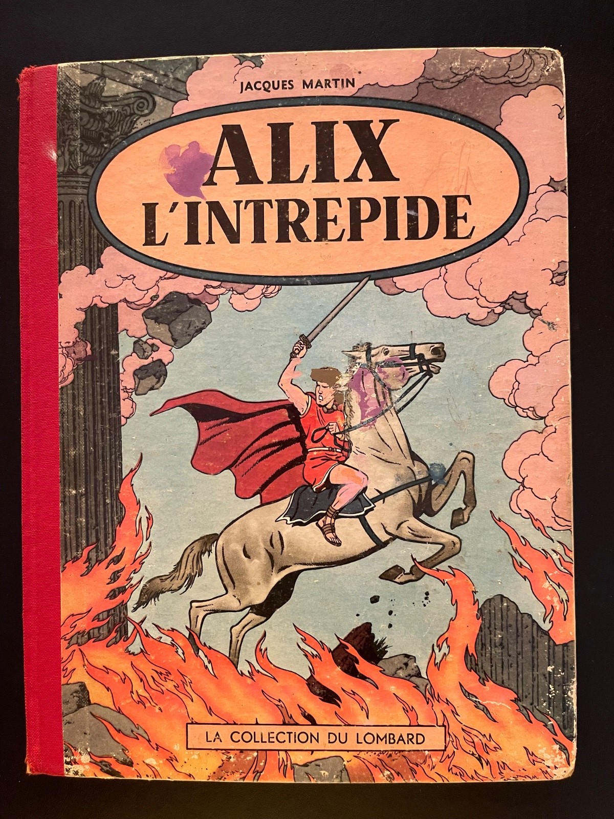 ALIX L'INTREPIDE,  JACQUES MARTIN / EO, 1956 / EN BON ÉTAT Points Tintin présent