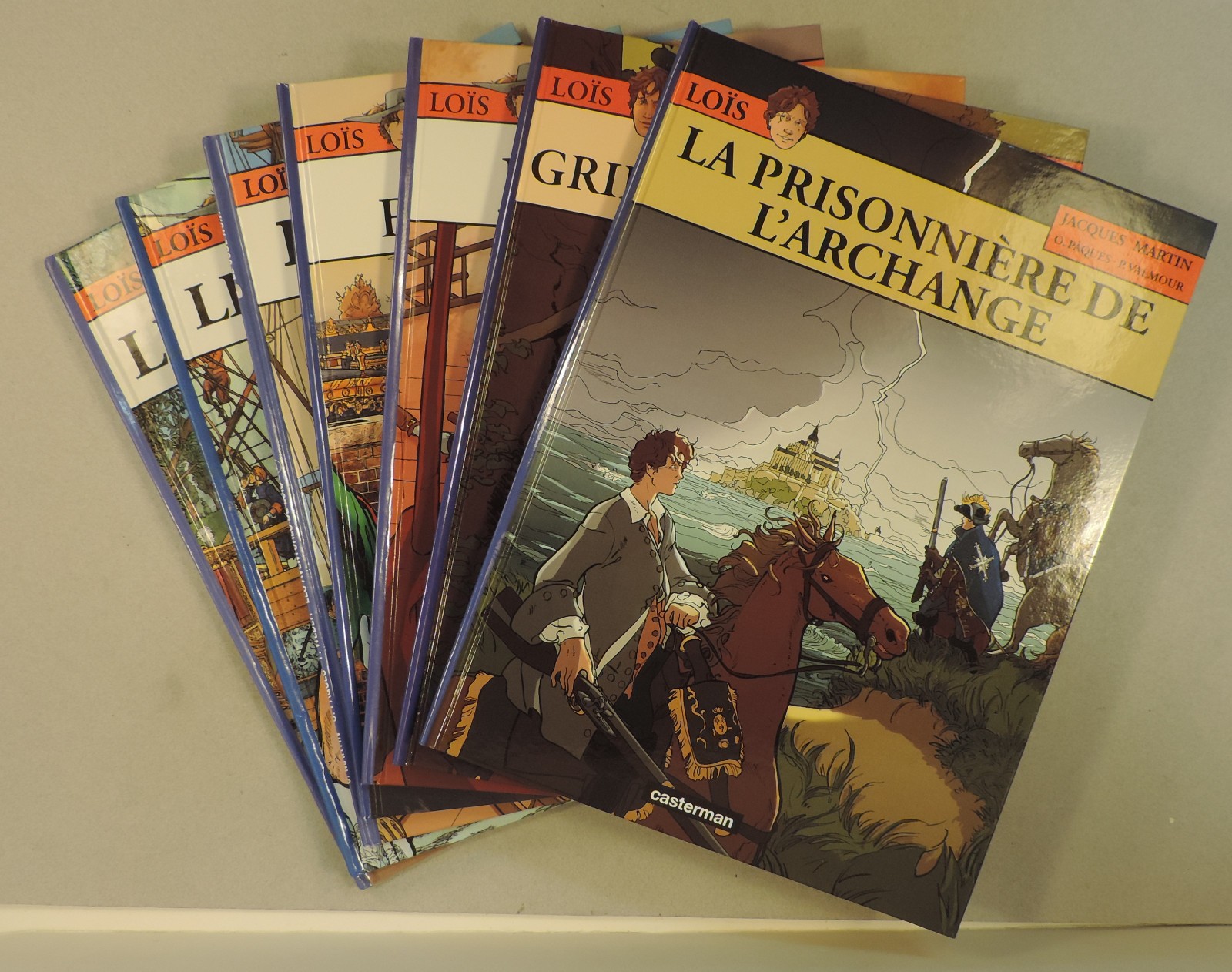 Lois serie complete en 7 vol Paques Martin Casterman EO TBE