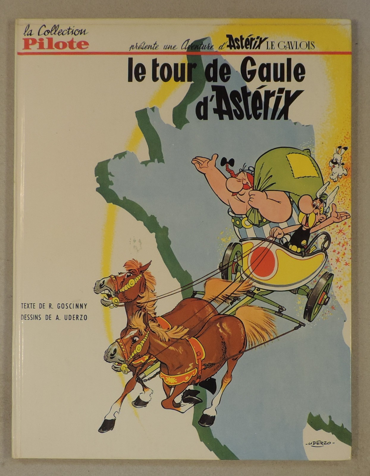 Asterix 5 Tour de Gaule Uderzo Dargaud 1965 EO CP 11 TTBE