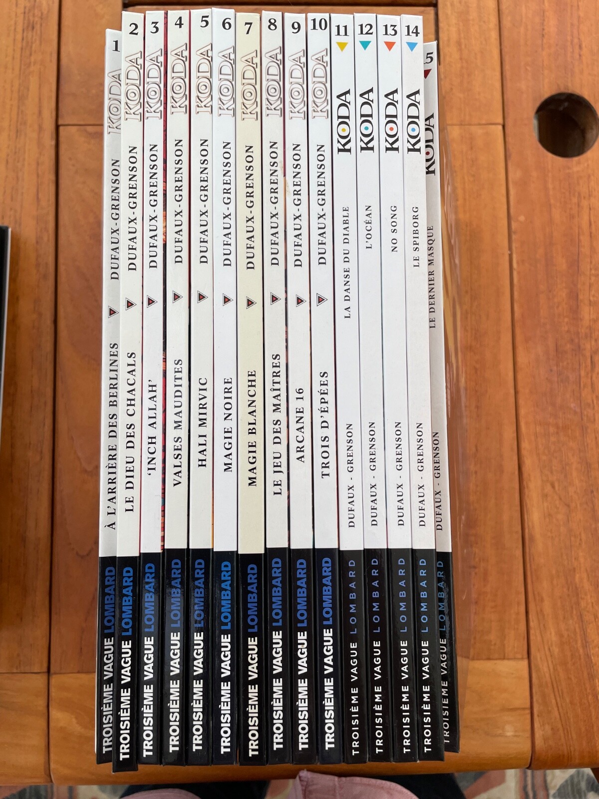 Bande dessinée : NIKLOS KODA Série complète Tome 1 à 15. EO.