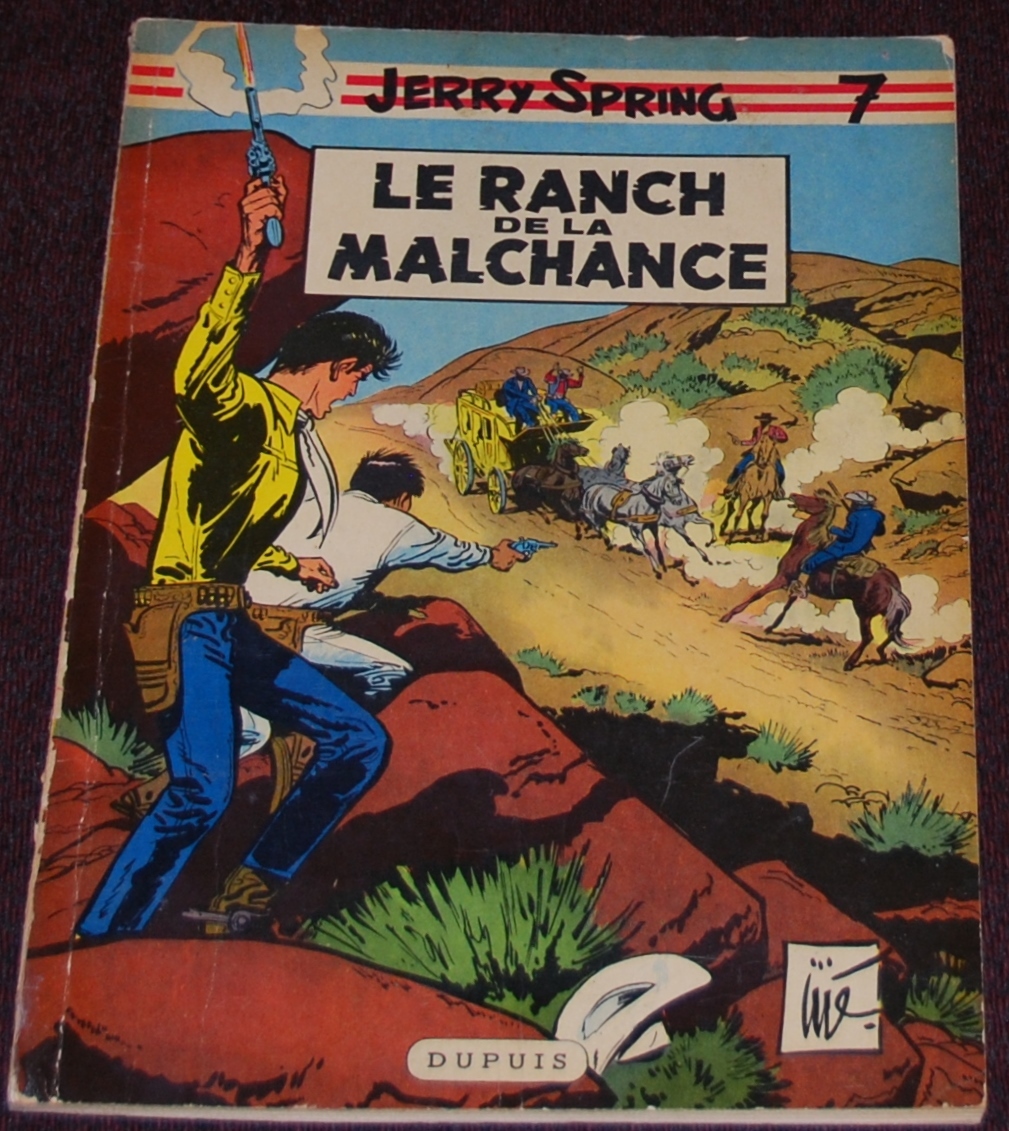 JERRY SPRING -7- / Le Ranch de la Malchance/ EO 1959 / BE+