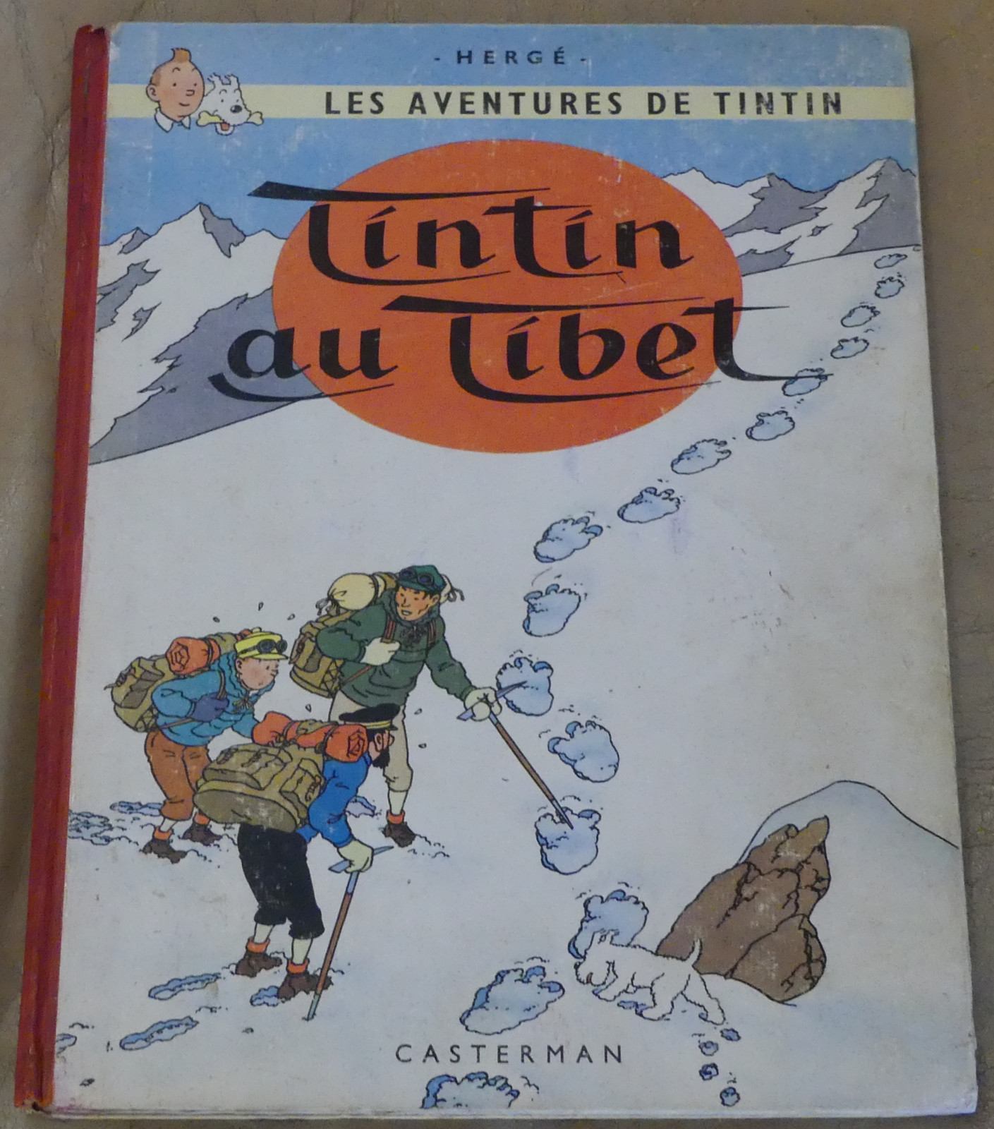 Tintin  -20- /Tintin au Tibet / EO Belge B29  1960 / BE