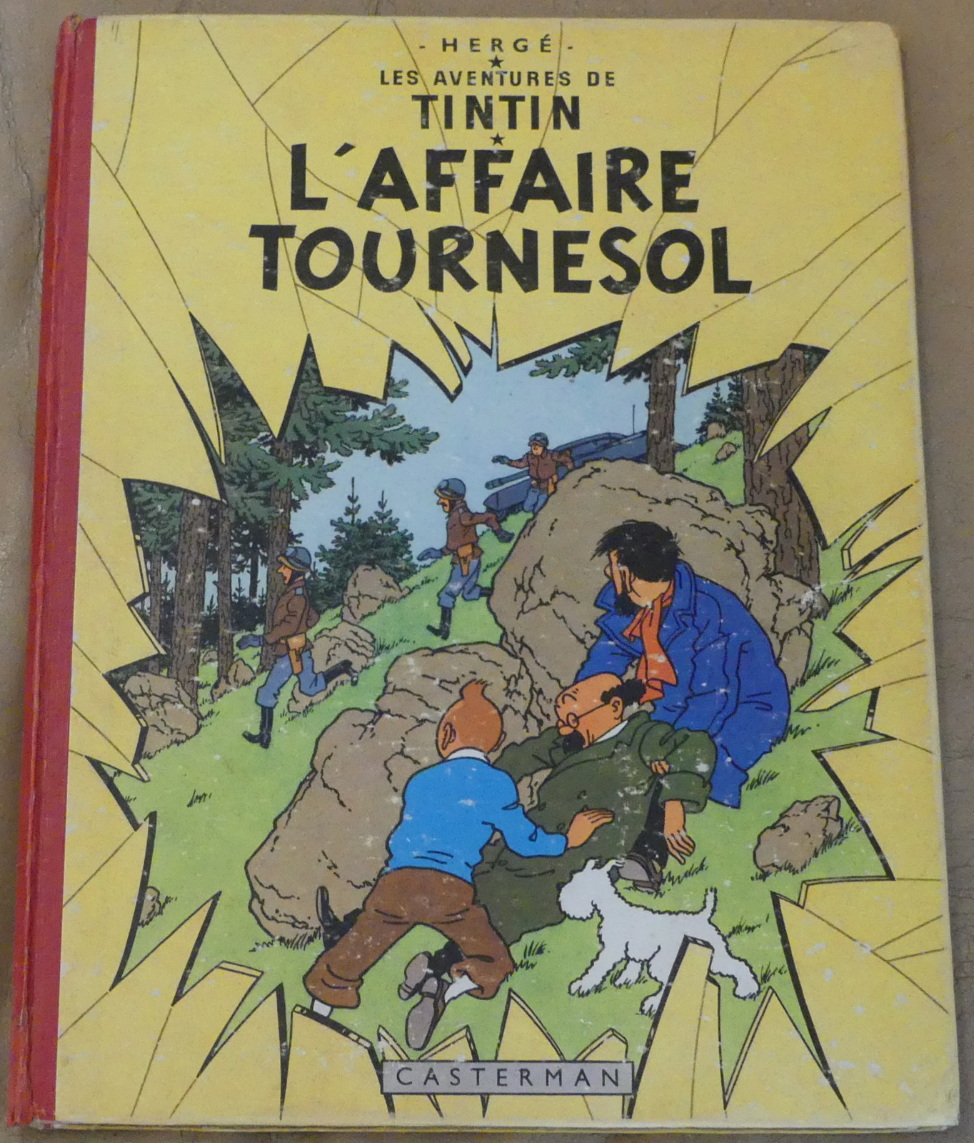 TINTIN -18- / L'affaire Tournesol/EO B20 1956 / BE+