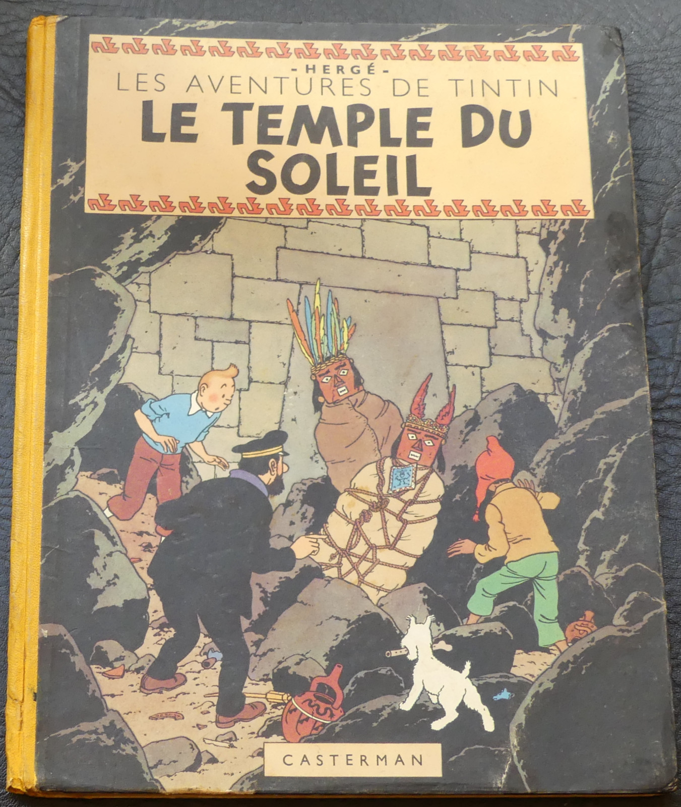 TINTIN - 14 - / Le temple du soleil /EO B3 1949 / BE