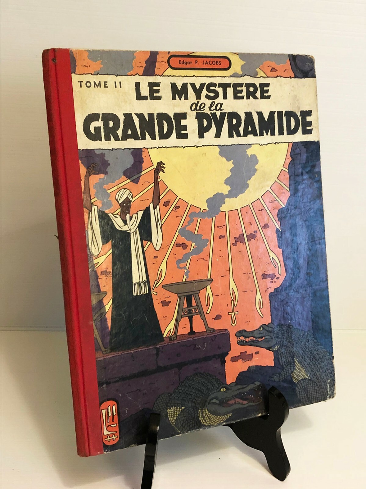 oct26 -- Blake et Mortimer EO LE MYSTERE DE LA GRANDE PYRAMIDE 2  DE 1955
