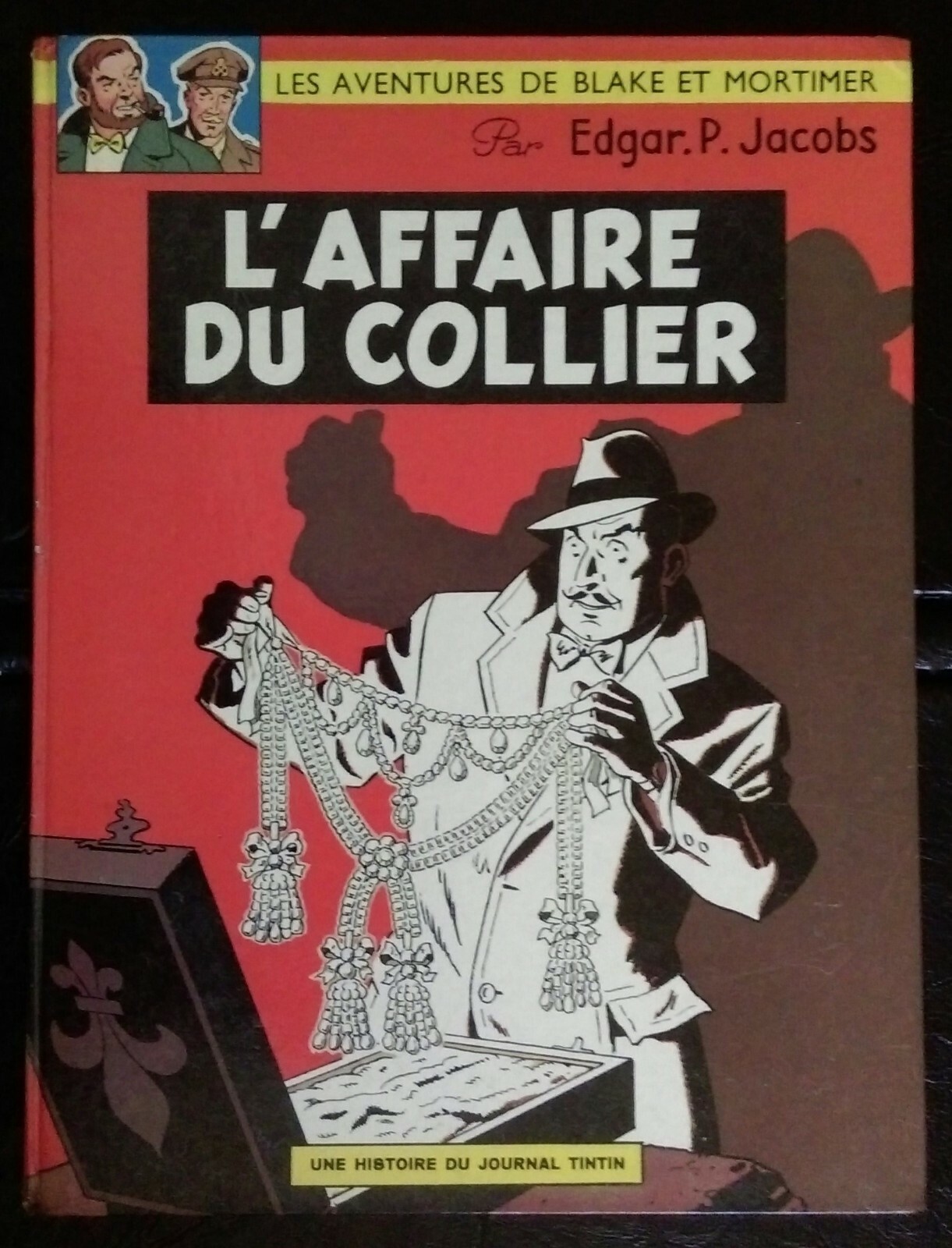 BLAKE ET MORTIMER - L'AFFAIRE DU COLLIER - LOMBARD - 1967 - EO