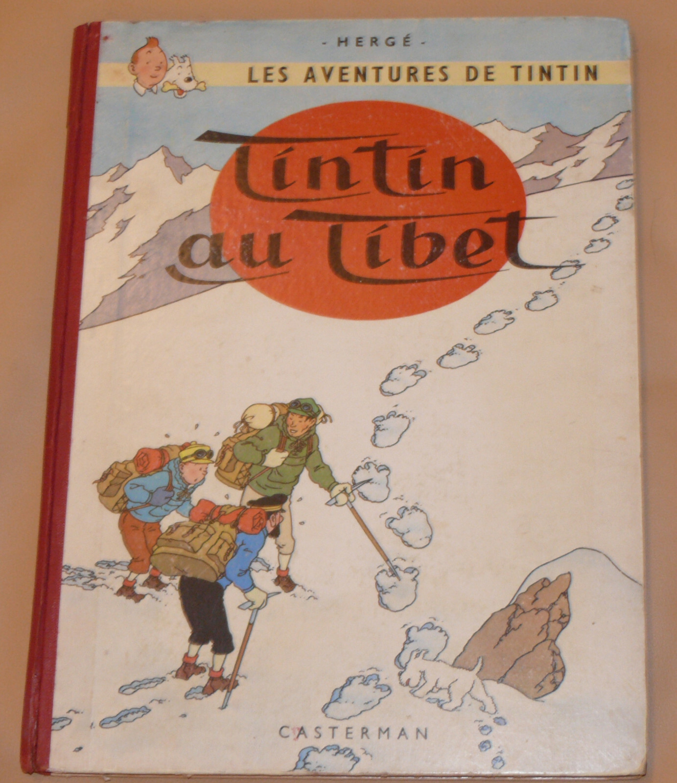 Tintin  -20- /Tintin au Tibet / EO française B29 1960  / BE