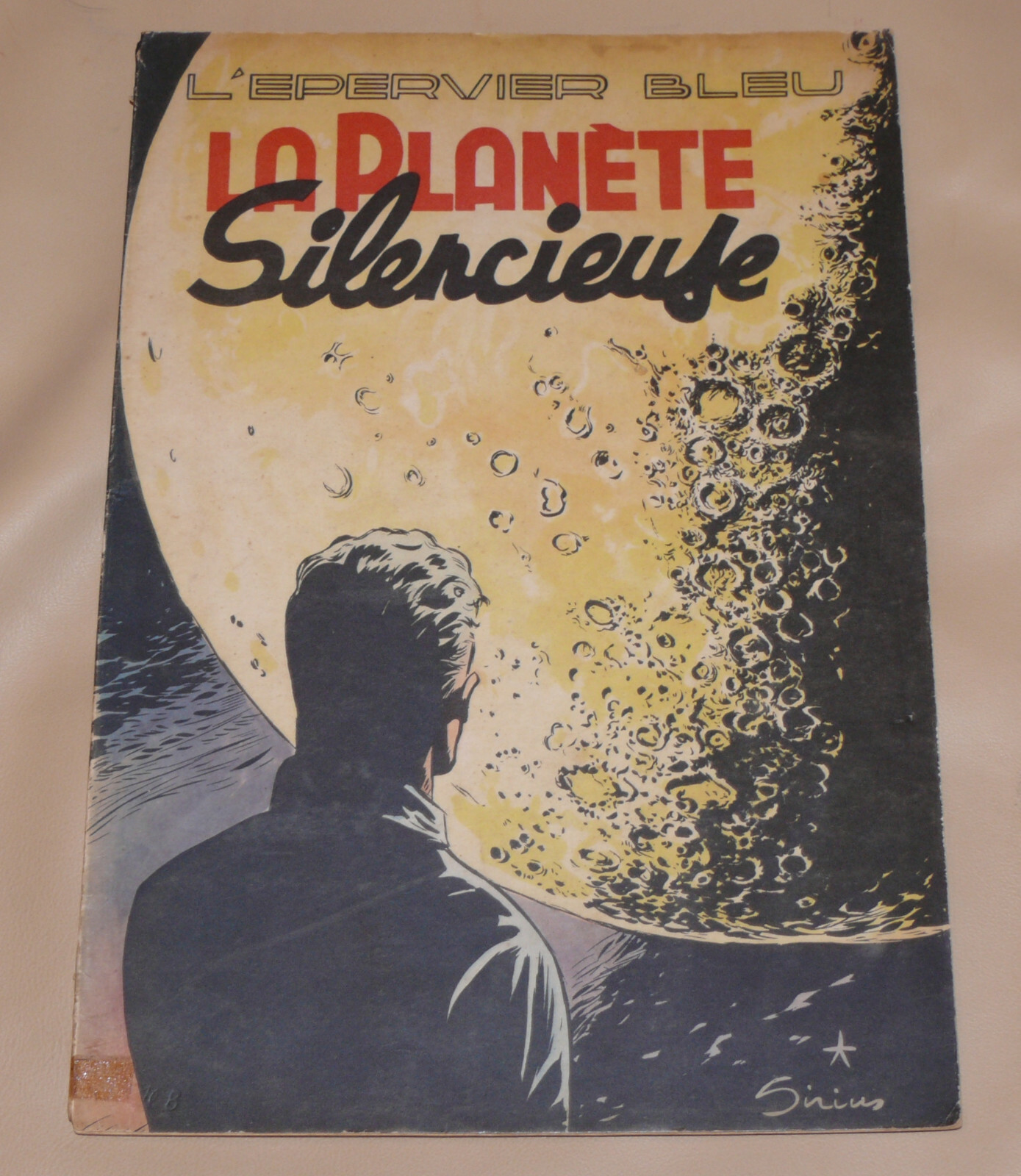 L'EPERVIER BLEU -8- / La planète silencieuse / EO 1954 / TBE-