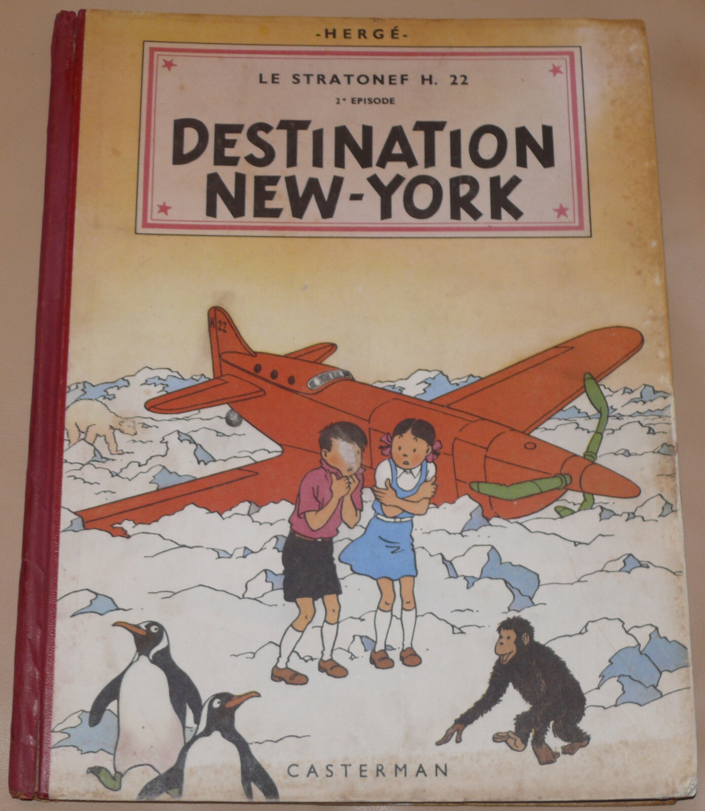 JO,ZETTE et JOKO - 2 - / Destination New York / EO B5 1951 / BE-