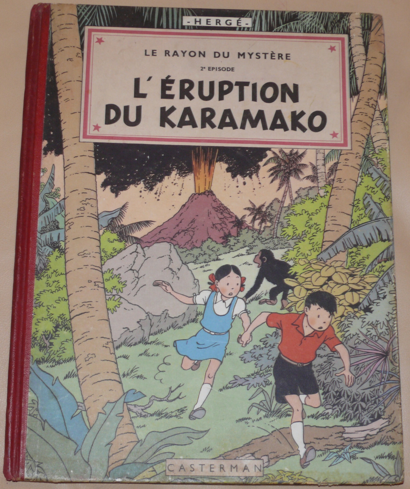 JO,ZETTE et JOKO - 4 - / L'éruption du Karamako / EO B6 1952 / BE+