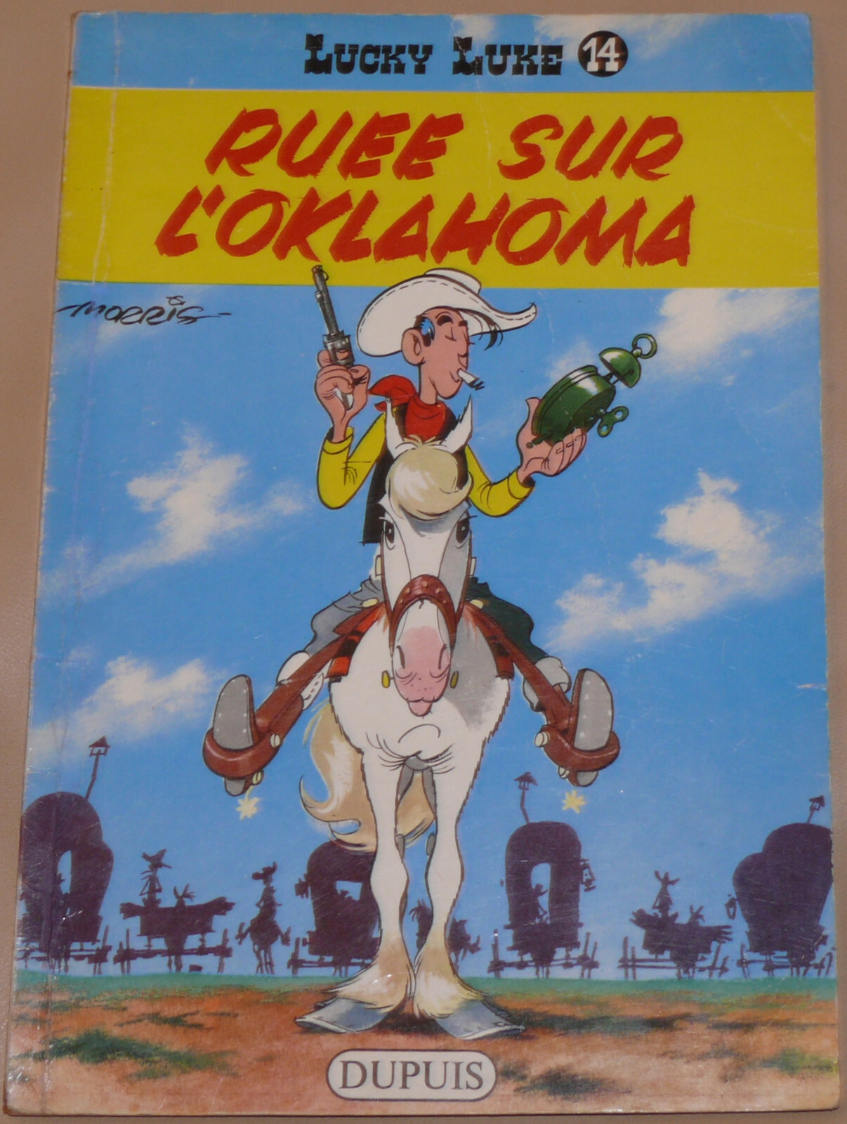 Lucky Luke -14- / Ruée sur l'Oklahoma / EO 1960 /  BE