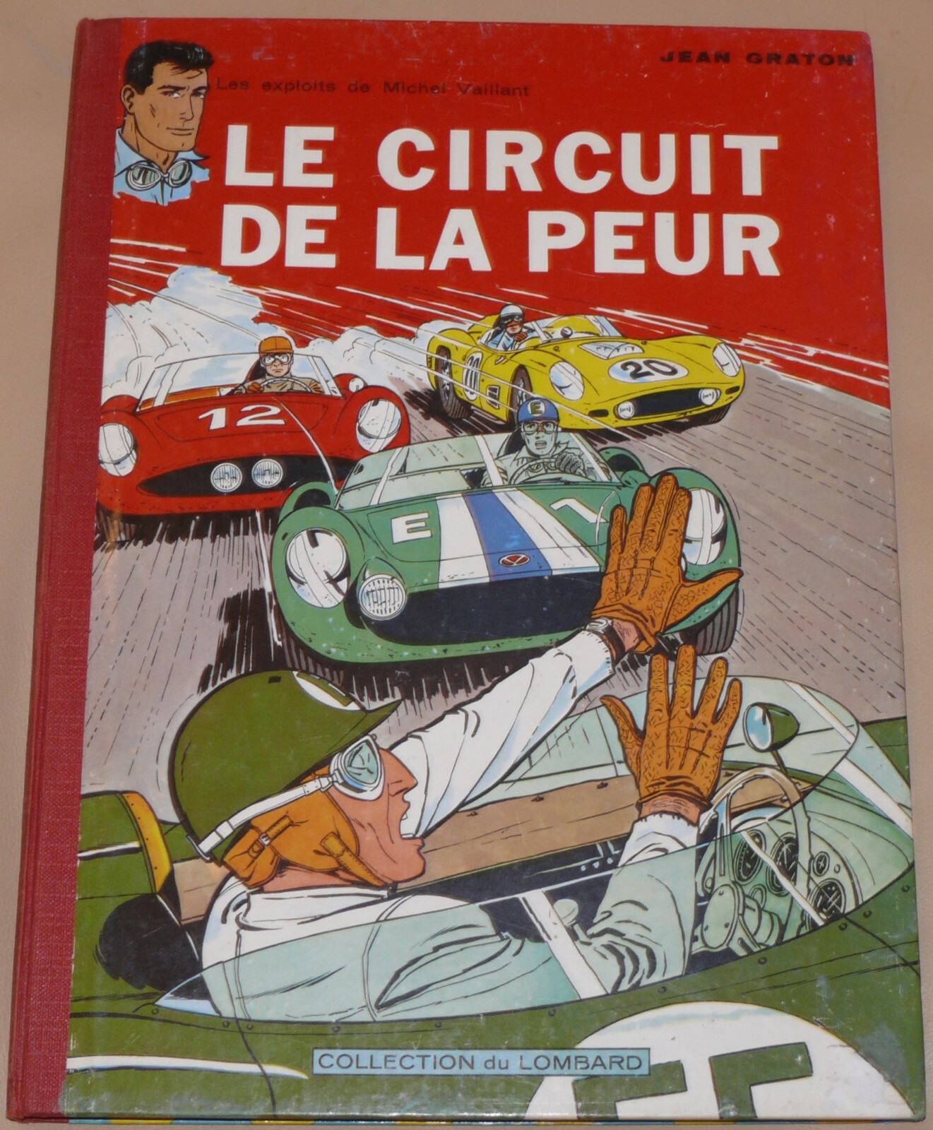 Michel Vaillant -3- / Le circuit de la peur / EO Française1961  / BE+