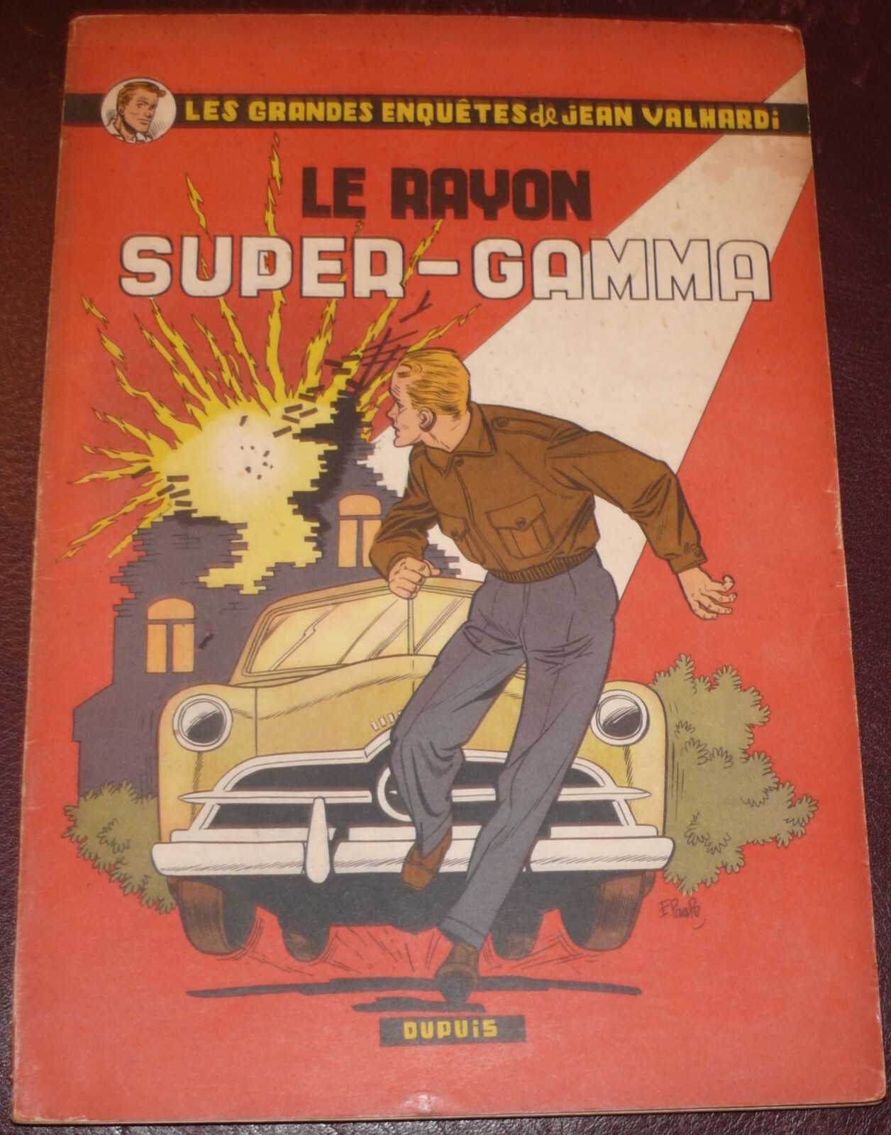 Valhardi  -4- / Le rayon super-Gamma / EO 1954 /  TBE-