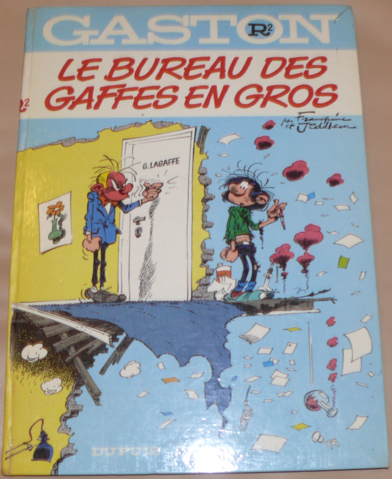 Gaston -R2- / Le bureau  des gaffes en gros / EO 1972 / TBE-
