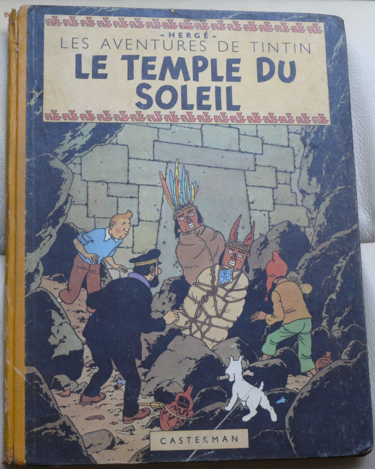 TINTIN - 14 - / Le temple du soleil / EO B3 1949 / BE-