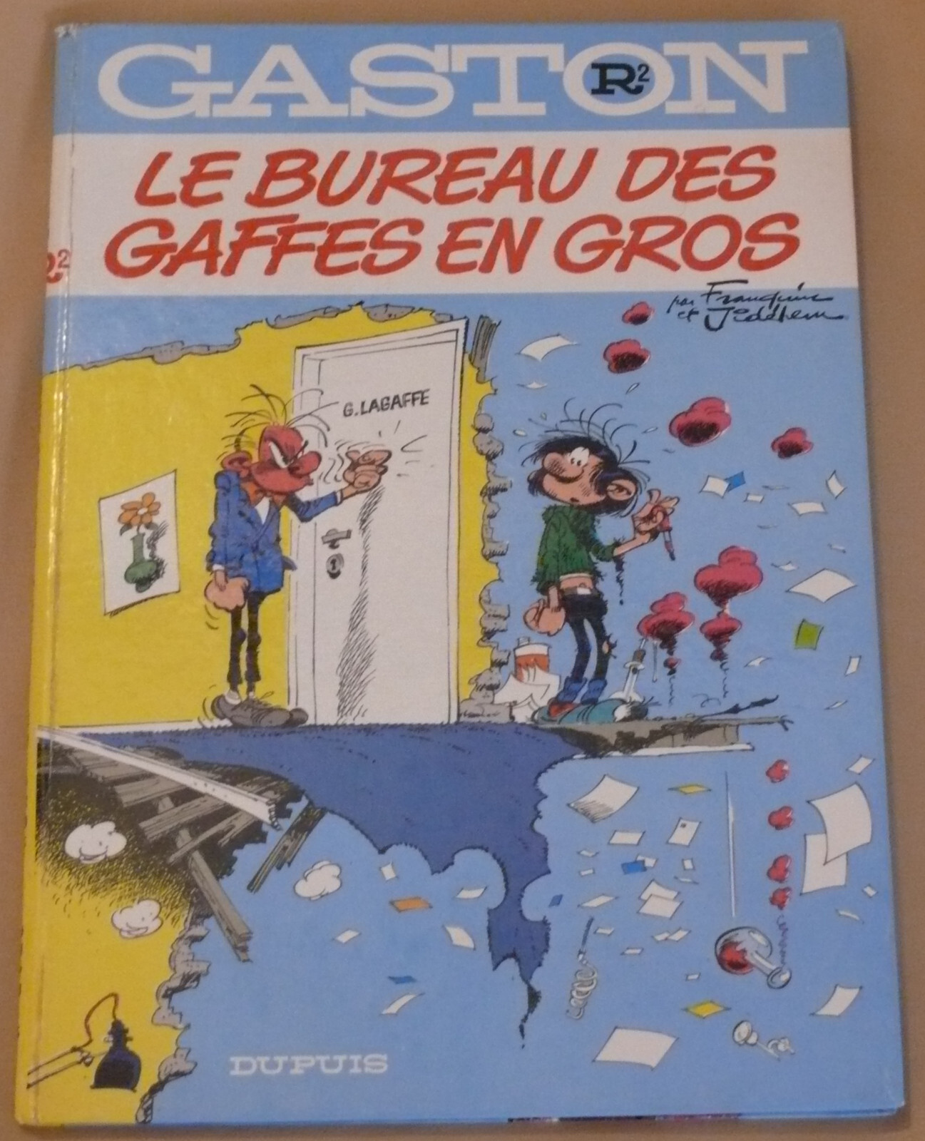 Gaston -R2- / Le bureau  des gaffes en gros / EO 1972 / BE+