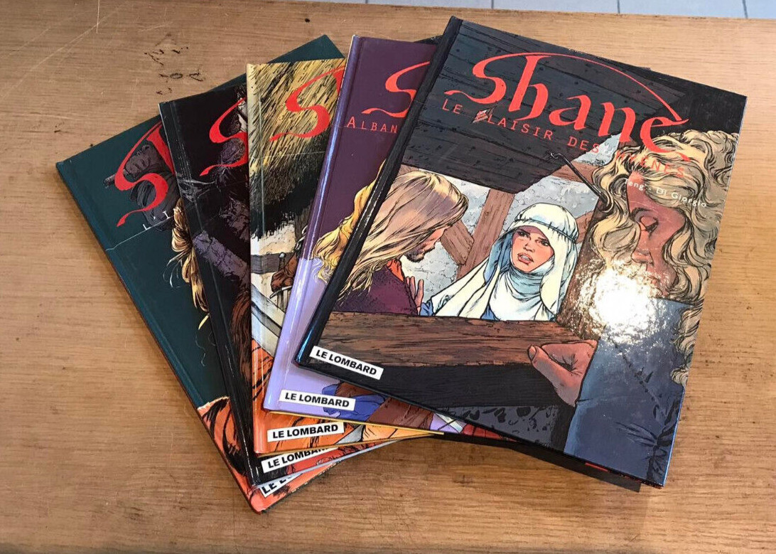 TENG - SHANE - SERIE COMPLETE - 5 TOMES + 3 DEDICACES - EO / REE ( TBE )
